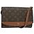 LOUIS VUITTON Monogram Bordeaux 24 Borsa a Spalla M51798 LV Auth 121580 Monogramma