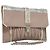 Borsa a spalla in pelle matelassé Miu Miu con catena rosa Auth 119144