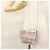 Borsa a spalla in pelle matelassé Miu Miu con catena rosa Auth 119144 - vista 23