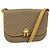 Gucci Borsa a spalla Micro GG Supreme PVC Beige Oro 001 406 1780 Auth th5863 D'oro