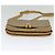 Gucci Borsa a spalla Micro GG Supreme PVC Beige Oro 001 406 1780 Auth th5863 D'oro - vista 5