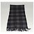 Autre Marque Sciarpa in cashmere Nova Check Burberrys Navy Auth am8280 Blu navy - vista 4
