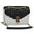 Céline Borsa a spalla CELINE in pelle argento nero oro Auth 120162 D'oro
