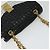 Céline Borsa a spalla CELINE in pelle argento nero oro Auth 120162 D'oro - vista 6