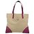 Céline CELINE Tote Bag aus Canvas Leder Beige Silber Authentisch 121707 - Ansicht 13