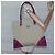 Céline CELINE Tote Bag aus Canvas Leder Beige Silber Authentisch 121707 - Ansicht 22
