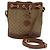 GUCCI Micro GG Supreme Shoulder Bag Beige Gold 007 86 0044 Auth ti2975 Golden