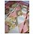 Foulard in seta vintage Balenciaga rosa - vista 6