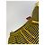 Conjunto vintage Balenciaga preto e amarelo L novo - vista 11
