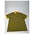 Conjunto vintage Balenciaga preto e amarelo L novo - vista 8