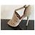 Décolleté Peep Toe Alaïa Beige in Pelle di Cervo Traforata - vista 3