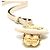 Porte-clés Louis Vuitton M02204 Mini Vivienne avec sangle de cou Blanc - vue 5