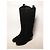 Botas Gucci de ante negro - vista 2