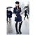 Chanel Navy Tweed Jacke mit ikonischem CC-Logo-Patch 36 FR Marineblau - Ansicht 11
