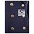 Chanel Navy Tweed Jacke mit ikonischem CC-Logo-Patch 36 FR Marineblau - Ansicht 7