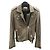 Jaqueta Biker de couro IRO caqui