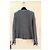 Chaqueta Iro de algodón azul gris - vista 2