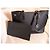 Borsa tote Michael Kors Jet Set in pelle nera Nero - vista 2