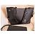 Borsa tote Michael Kors Jet Set in pelle nera Nero - vista 4