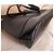 Borsa tote Michael Kors Jet Set in pelle nera Nero - vista 8