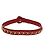 Cintura Chanel in pelle rossa e metallo dorato taglia 70 Rosso - vista 2