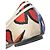 Sapatilhas impressas Louis Vuitton em cetim multicolorido - vista 12