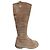 Autre Marque Botas Kickers de piel de ciervo beige