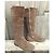 Autre Marque Botas Kickers de piel de ciervo beige - vista 2