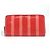 Cartera Larga Rayures Monogram Vernis Louis Vuitton Rosa Naranja