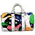 Borsa Keepall Bandoulière 25 Monogramma Louis Vuitton Multicolore - vista 2