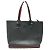 Borsa tote in pelle nera e rossa Christian Louboutin
