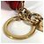Louis Vuitton Monogram Tassel Bag Charm Brown Red - view 5