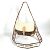 Borsa Diane NM PM Monogramma Louis Vuitton Marrone - vista 3