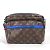 Borsa a tracolla Monogram Messenger PM di Louis Vuitton Marrone Blu