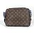 Borsa a tracolla Monogram Messenger PM di Louis Vuitton Marrone Blu - vista 2