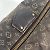 Borsa a Spalla Monogram Idylle Ballade PM di Louis Vuitton Marrone Grigio antracite - vista 4