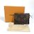 Billetera compacta Rosalie Monogram de Louis Vuitton Castaño - vista 17