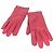 Rote Lederhandschuhe von Louis Vuitton