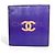 Bolsa de ombro de corrente dupla Chanel Hologram CC Coco Mark Roxo - vista 2