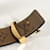 Louis Vuitton Monogram Reverse Santur Gürtel Braun Beige  - Ansicht 7