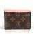 Cartera Compacta Zoe Monograma Louis Vuitton Castaño Rosa - vista 2