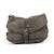 Borsa a Spalla Mini Lin Monogram Louis Vuitton Marrone Grigio antracite