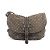 Borsa a Spalla Mini Lin Monogram Louis Vuitton Marrone Grigio antracite - vista 2