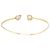 PULSERA MESSIKA MY TWIN TOI & MOI JONC FLEX ORO AMARILLO 18K DIAMANTES 0.3 CT
