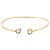 PULSERA MESSIKA MY TWIN TOI & MOI JONC FLEX ORO AMARILLO 18K DIAMANTES 0.3 CT - vista 2