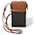 Céline Borsa a spalla Celine Brown per telefono Marrone  - vista 2