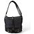 Gucci Black Cotton Canvas Shoulder Bag