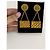 Orecchini vintage classici Chanel D'oro Gold hardware - vista 11