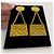 Orecchini vintage classici Chanel D'oro Gold hardware - vista 5