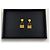 Orecchini vintage classici Chanel D'oro Gold hardware - vista 6